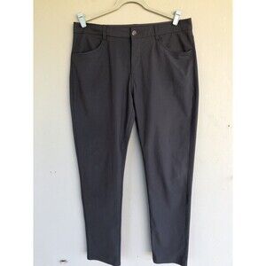 Vuori Meta Pants Mens’s Size 34 Charcoal Grey Performance Slim Fit Preppy Travel